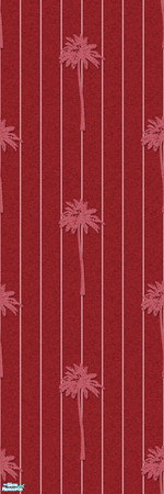 Sims 2 — Studio K Balmy - Maroon by StudioKhagerks — Great for Twikkii Island resorts. Balmy has palm trees and