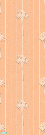 Sims 2 — Studio K Balmy - Peach by StudioKhagerks — Great for Twikkii Island resorts. Balmy has palm trees and pinstripes