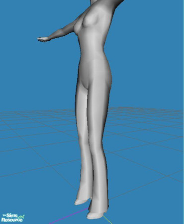 Sims 2 — ***MESH*** by Candyrain — The mesh for my \"Denim Fit\".