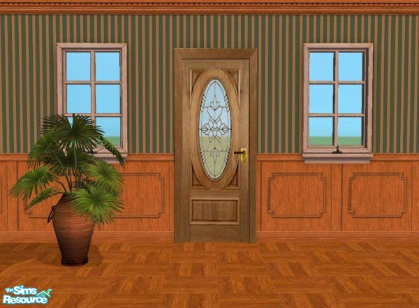 Sims 2 — Ledbury Prisma Door by sallyhails — Recolour using Raveena & BitzyBus\'s fabulous Designer Door Mesh.
