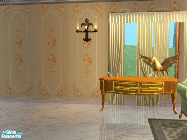 Sims 2 — Venice Livingroom - Chest of Drawers by MysticVelvet — This is the Mesh, you will require this for all recolors