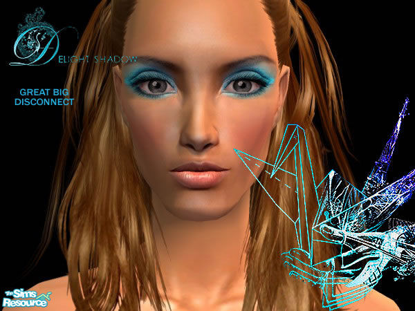 Sims 2 — Delight Eyeshadow - Great Big Disconnect by 06bek — 