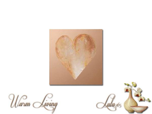 Sims 3 — Warm Living Poster by Lulu265 — Part of the Warm Living Set Made by Lulu265 for TSR. Please do not copy, clone