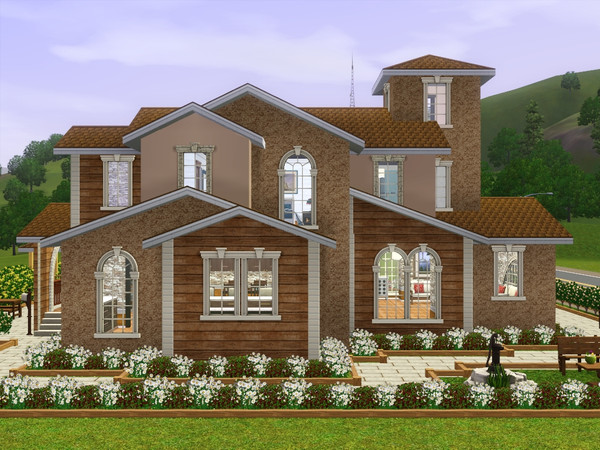 Sims 3 — Villa Sara by gox352 — Villa Sara is Lovely Villa with 2 bedrooms, 2 bathrooms, large living and dining room,