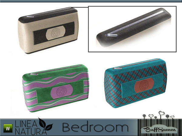 Sims 3 — Linea Natura Bedroom Cosmetic Bag by BuffSumm — Part of the *Linea Natura Series - Bedroom* ***TSRAA***
