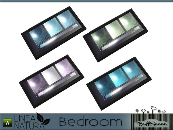 Sims 3 — Linea Natura Bedroom Eyeshadow by BuffSumm — Part of the *Linea Natura Series - Bedroom* ***TSRAA***