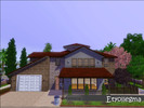 Sims 3 — Artemisia by etyollegma2 — This house is very useful. and has three bedroom and three bathroom. This garden just