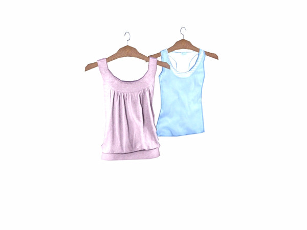 Sims 3 — Brown Cherry Closet Clothes 3 by Flovv — The clothes you will always put on racks!