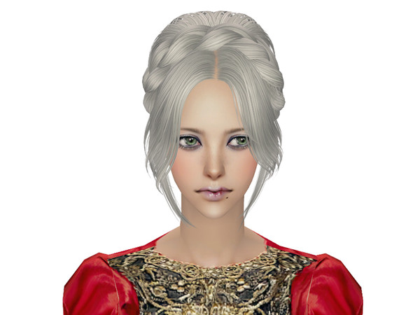 Sims 2 — Skysims Hair 116  White by Skysims — 