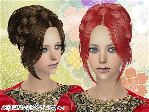 Sims 2 — Skysims Hair 116 Mesh by Skysims — 