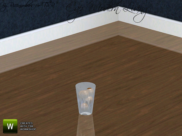 Sims 3 — Cap Modern Living Bulb Vase by TheNumbersWoman — Stylish Furniture priced for the disappearing middle class