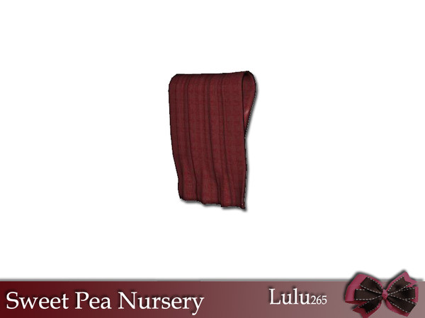 Sims 3 — Sweat Pea Nursery Crib Blanket Decor by Lulu265 — Part of the Sweet Pea Nursery Set Fully CAStable Made by