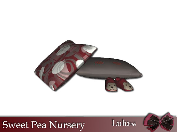 Sims 3 — Sweet Pea Nursery Floor Cushions by Lulu265 — Part of the Sweet Pea Nursery Set Fully CAStable Made by Lulu265