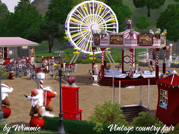 Sims 3 — Vintage country fair by Wimmie — 