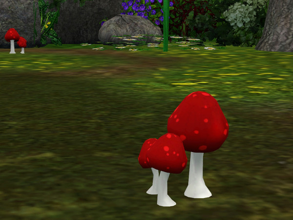 Sims 3 — Fairie Fantasty Mushroom 1 by wolfspryte — part of the Fairie Fantasy Collection