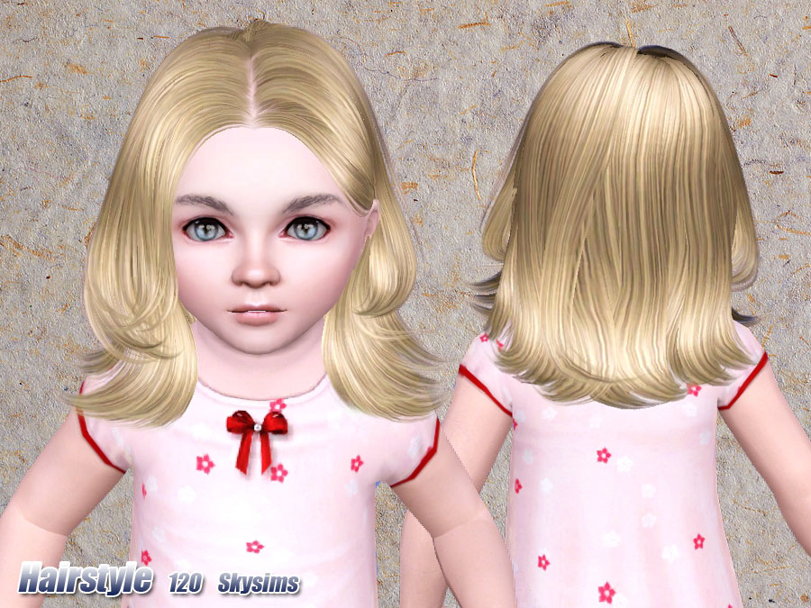 The Sims Resource Skysims Hair Toddler 120