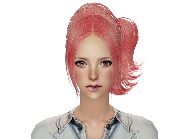 Sims 2 — Skysims Hair 118 Pink by Skysims — 
