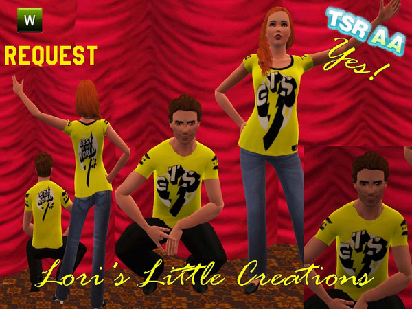 Sims 3 — CM Punk shirt MALE by ldanti2 — 