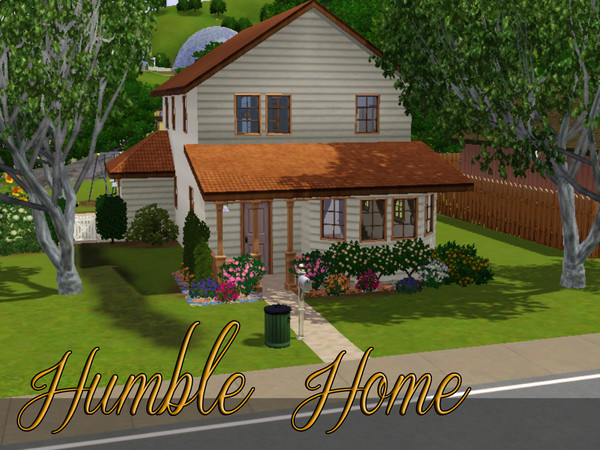 Sims 3 — Humble Home by Shazzar — 2BR 1BTH - A humble little home with small yet efficient bedrooms, a main bedroom and a