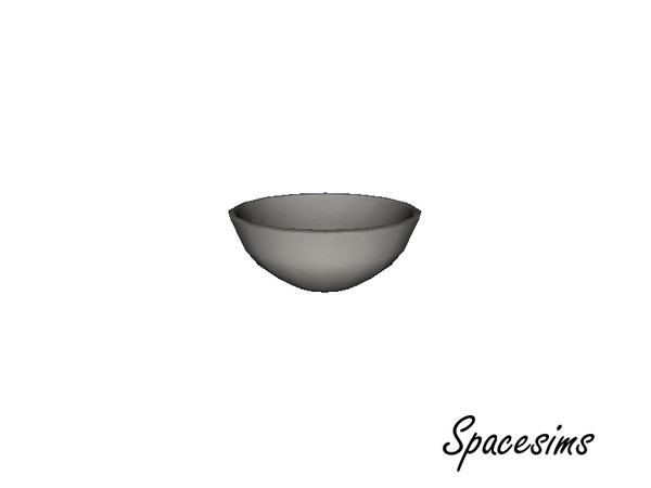 Sims 3 — Lexi kitchen - Bowl by spacesims — An empty, clean bowl.