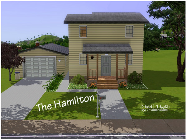Sims 3 — The Hamilton by untouchables2 — The Hamilton is the ideal family home for your Sims! This classic family home