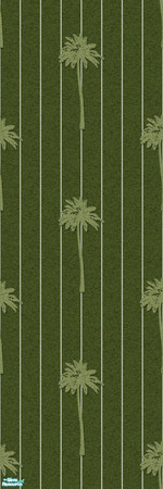 Sims 2 — Studio K Balmy - Hosta by StudioKhagerks — Great for Twikkii Island resorts. Balmy has palm trees and pinstripes
