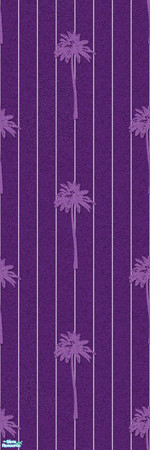 Sims 2 — Studio K Balmy - Grape by StudioKhagerks — Great for Twikkii Island resorts. Balmy has palm trees and pinstripes