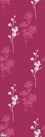 Sims 2 — Studio K Blossom - Raspberry by StudioKhagerks — Great for Takemizu Village hotels! Blossom has a lovely