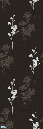 Sims 2 — Studio K Blossom - Simple Black by StudioKhagerks — Great for Takemizu Village hotels! Blossom has a lovely
