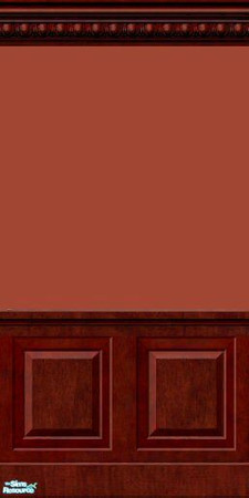 Sims 2 — Victorian Interior - Cajun Red V9 by mistresscris — Created by MistressCris.