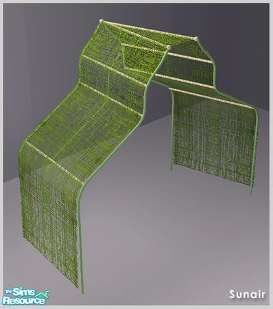 Sims 2 — Sunair T481 ICF Bed Shade (nature) by Sunair — Sunair T481 ICF Bed Shade (nature) of ICF Bedroom A - Recolor set