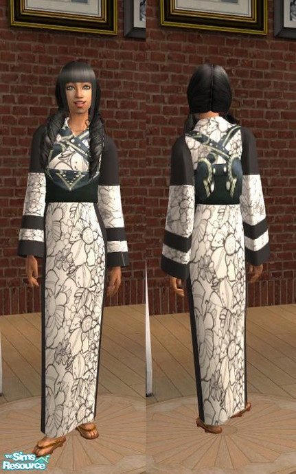 The Sims Resource | Kimono - aki pack 1 - akimono4
