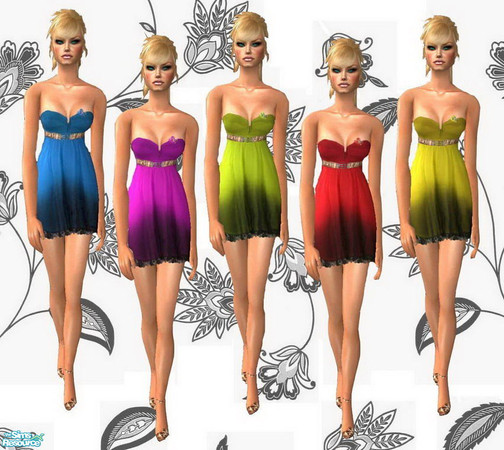 Sims 2 — The Charming Set by Harmonia — hi..everyday dresses your female adult sims..Enjoy.. needs mesh