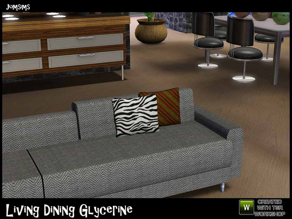 Sims 3 — deco cushions for sofa glycerine by jomsims — deco cushions for sofa glycerine
