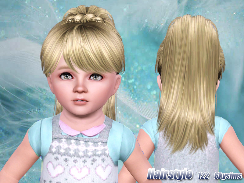The Sims Resource - Skysims Hair toddler 122