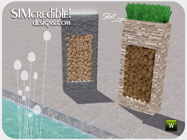 Sims 3 — Lismore Villa Logs by SIMcredible! — by SIMcredibledesigns.com available at TSR
