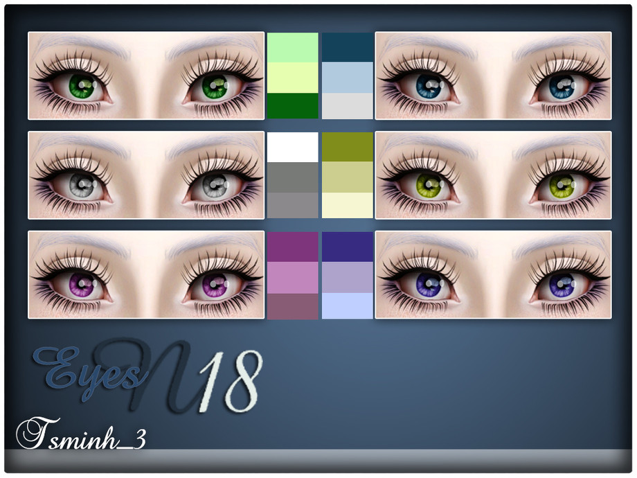 The Sims Resource - Eyes N18