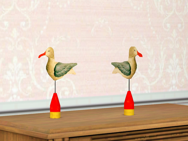 Sims 3 — Seaside Diningroom Bird Decor Two by wolfspryte — part of the Seaside Diningroom Collection by wolfspryte for