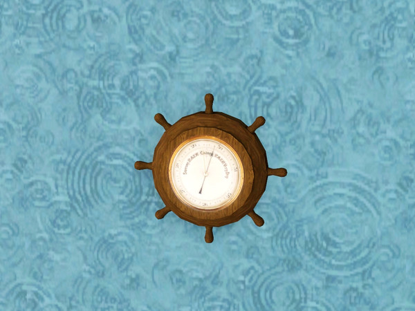 Sims 3 — Lyndsel Barometer Decor by Rennara — Decor Barometer - Lyndsel