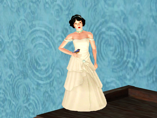 Sims 3 — Sweet Lyndsel Figurine by Rennara — Sculpture decor - Sweet Lyndsel