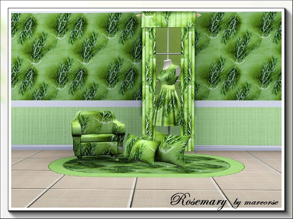 Sims 3 — Rosemary_marcorse by marcorse — One of the most pungent culinary herbs, Rosemary, is also very beautiful. 3
