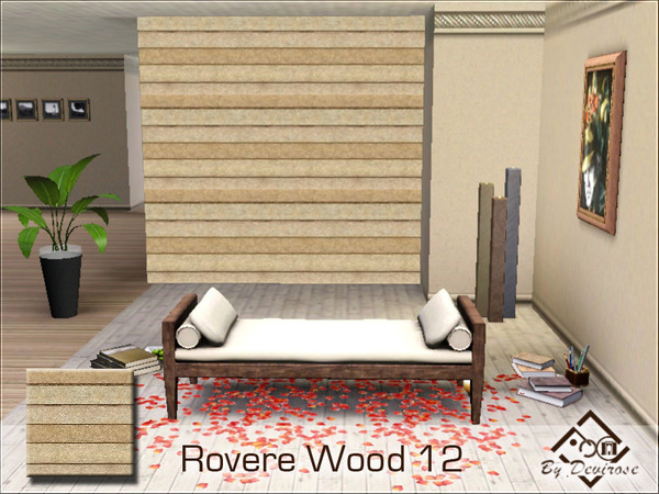 Sims 3 — Rovere Wood 12 by Devirose — Wood in soft oak, modern, suitable for any type of surface.No need EP,base game