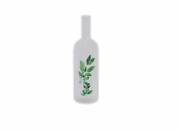 Sims 3 — Fresh Green Bottle by Flovv — A decoration bottle.