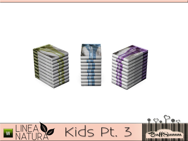Sims 3 — Linea Natura Kids Diapers by BuffSumm — Part of the *Linea Natura Series - Kids* Created by BuffSumm @ TSR