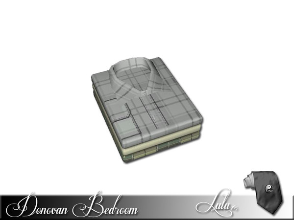 Sims 3 — Donovan Bedroom Folded Shirts by Lulu265 — Part of the Donovan Bedroom Set Fully CAStable Made by Lulu265 for
