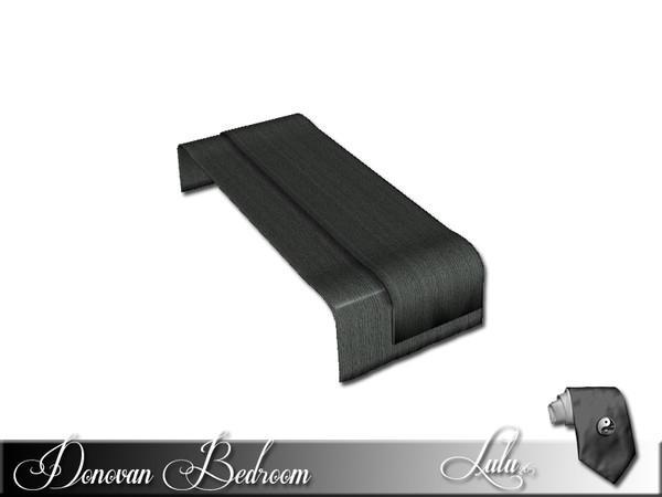 Sims 3 — Donovan Bedroom Blanket by Lulu265 — Part of the Donovan Bedroom Set Fully CAStable Made by Lulu265 for TSR.