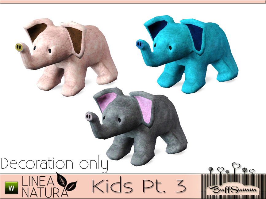 The Sims Resource - Linea Natura Kids Elephant
