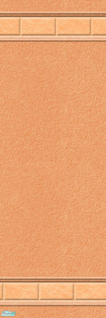 Sims 2 — Studio K Stucco 04 - Cantaloupe by StudioKhagerks — 