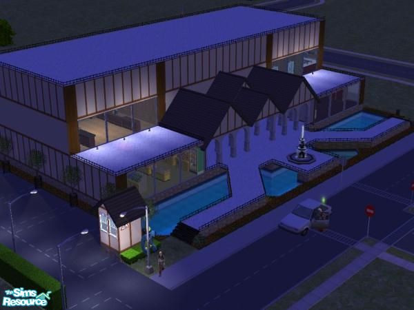 Sims 2 — Sim Shopping by jabire — 1st floor - Beauty Salon,Greengrocer,Fashion Store,Bookstore 2nd floor - Casino and