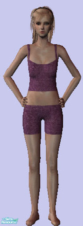 Sims 2 — elder pjs set 2 - Individual Item 6 by milla184 — 